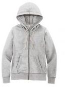 District® Women's Re-Fleece™ 8.1-ounce, 60% Recycled Cotton/40% Recycled Polyester Full-Zip Hooded Sweatshirt